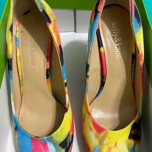 Kelly & Katie TieDye Heels